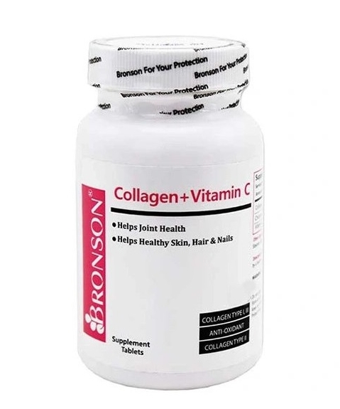 برونسون قرص کلاژن و ویتامین سی