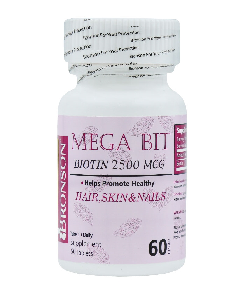 برونسون قرص بیوتین 2500 میکروگرم