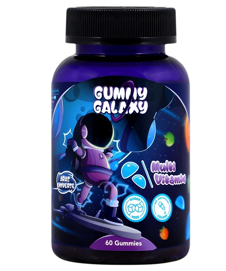 گامی گلکسی پاستیل مولتی ویتامین 60 عددی